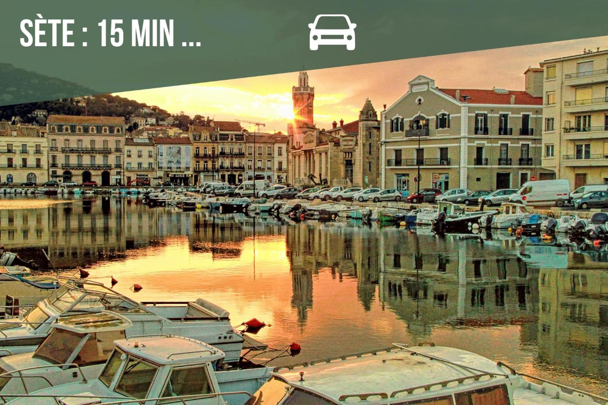 Appartement Le Vauban - 40M2 A Frontignan Plage - A 200M De La Plage - 15 Min De Sete 외부 사진