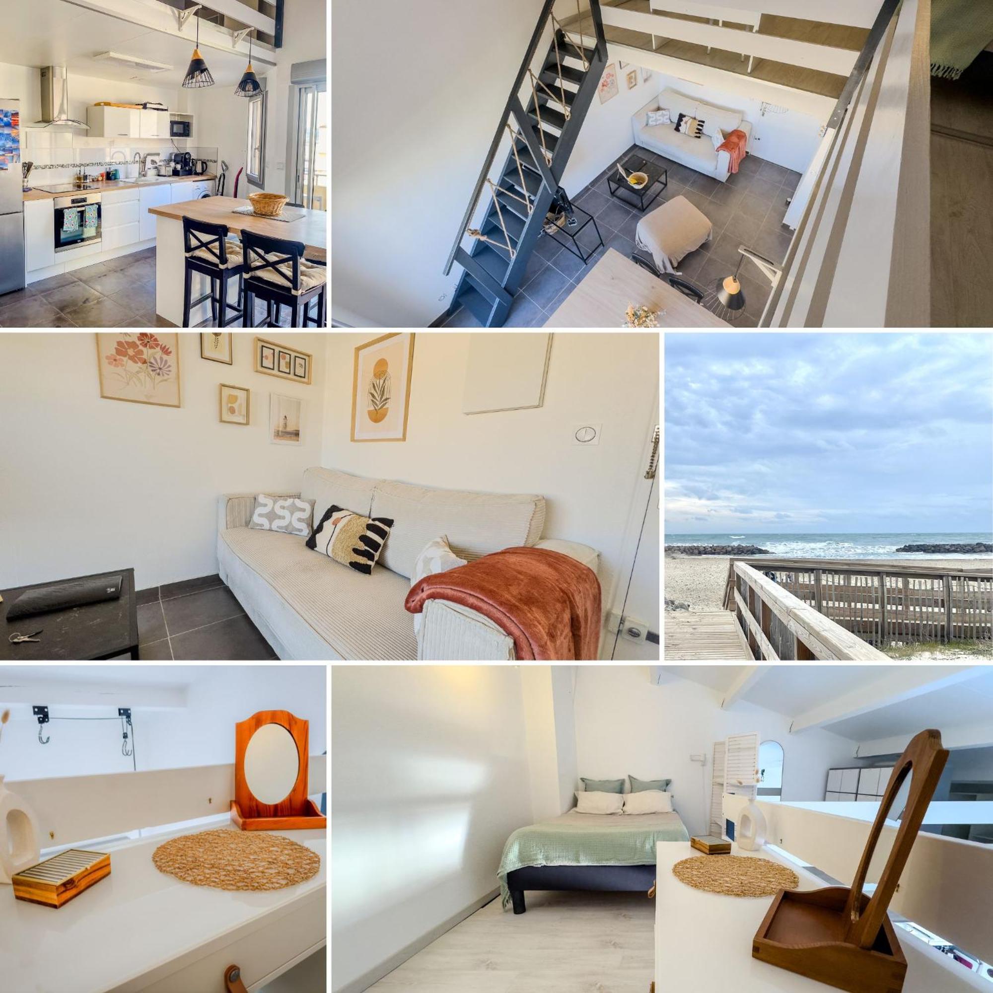 Appartement Le Vauban - 40M2 A Frontignan Plage - A 200M De La Plage - 15 Min De Sete 외부 사진
